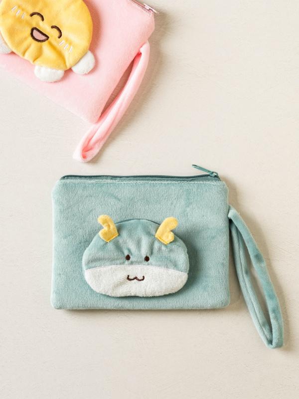 신년이용 동전 지갑 사각 파우치