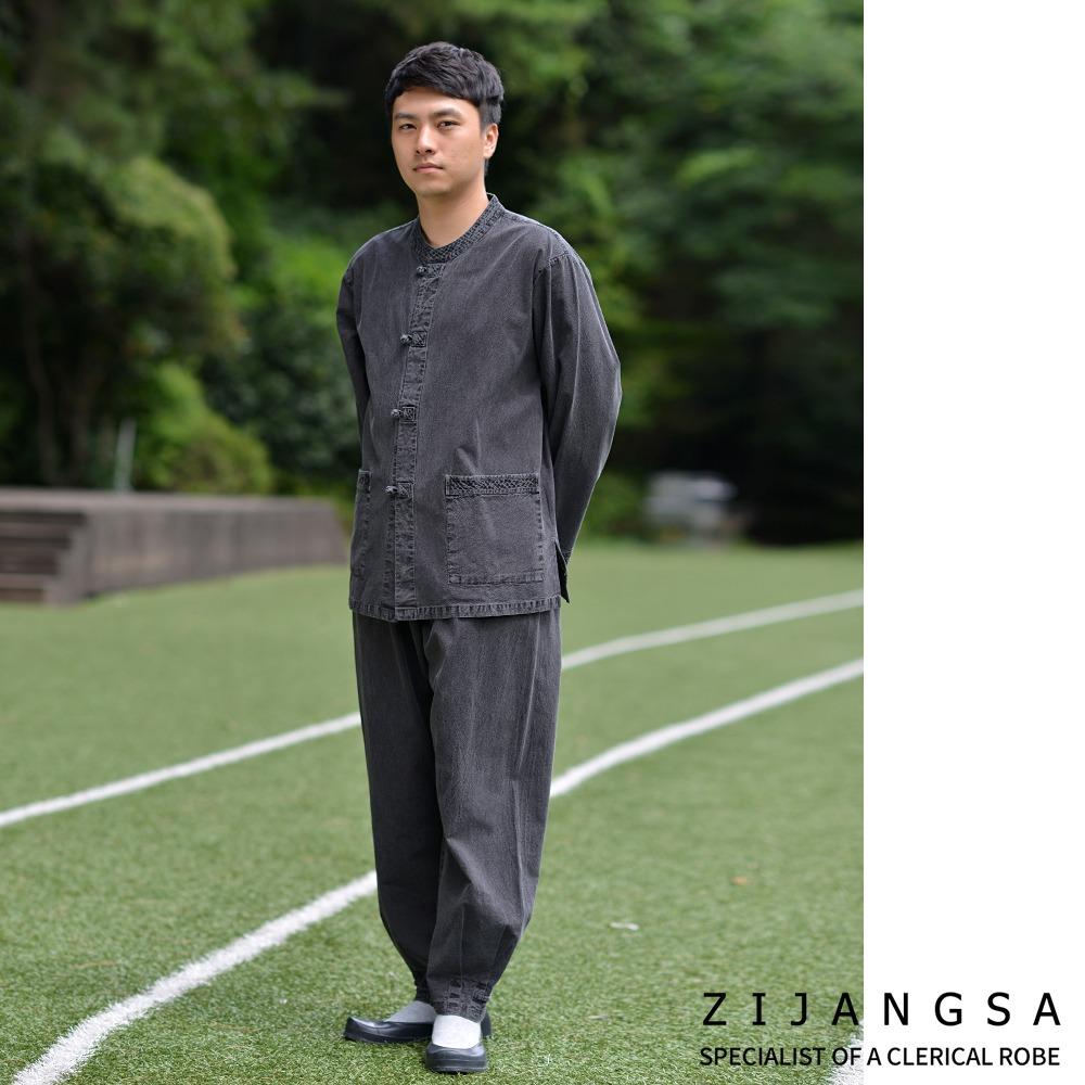 [20043] (남여공용) 20수 핀탁 라운드넥 공용 한벌 2피스