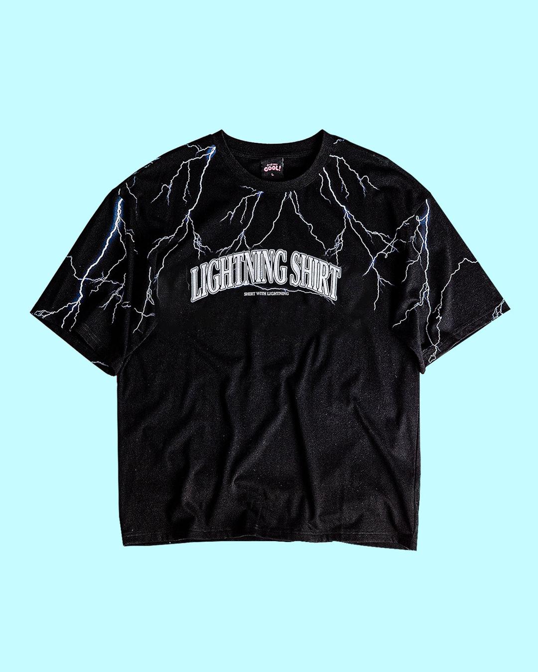 LIGHTNING SHIRT - XS / Black
