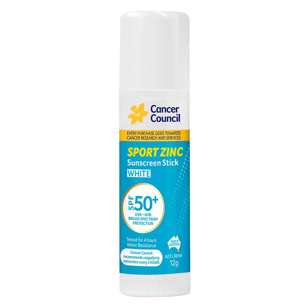 Sport Zinc Stick SPF50+ White