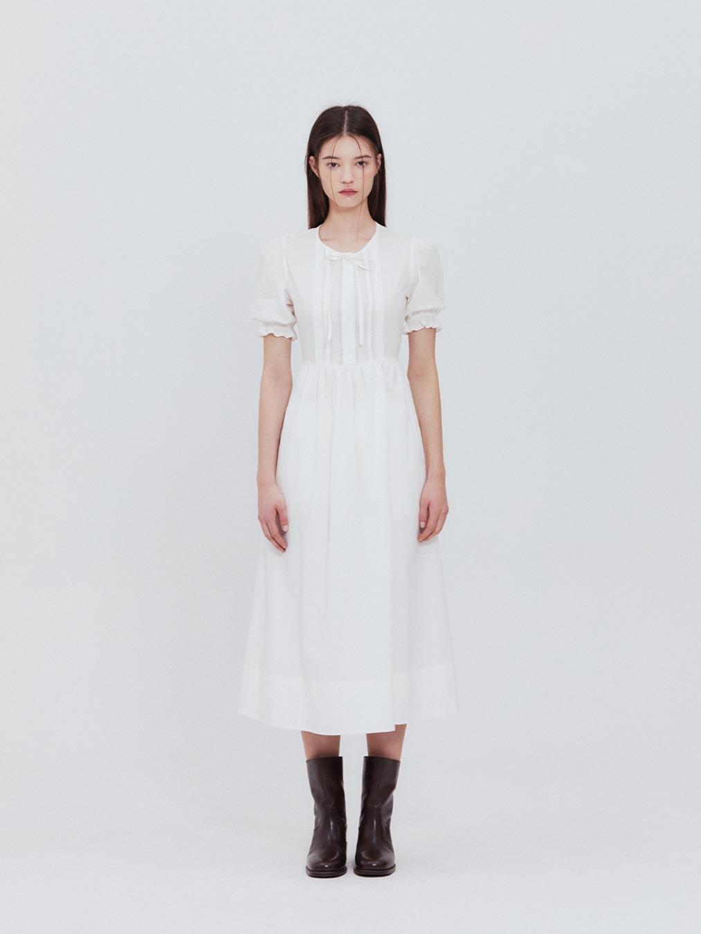 [3/14 예약배송] Cecilia dress (Ivory)