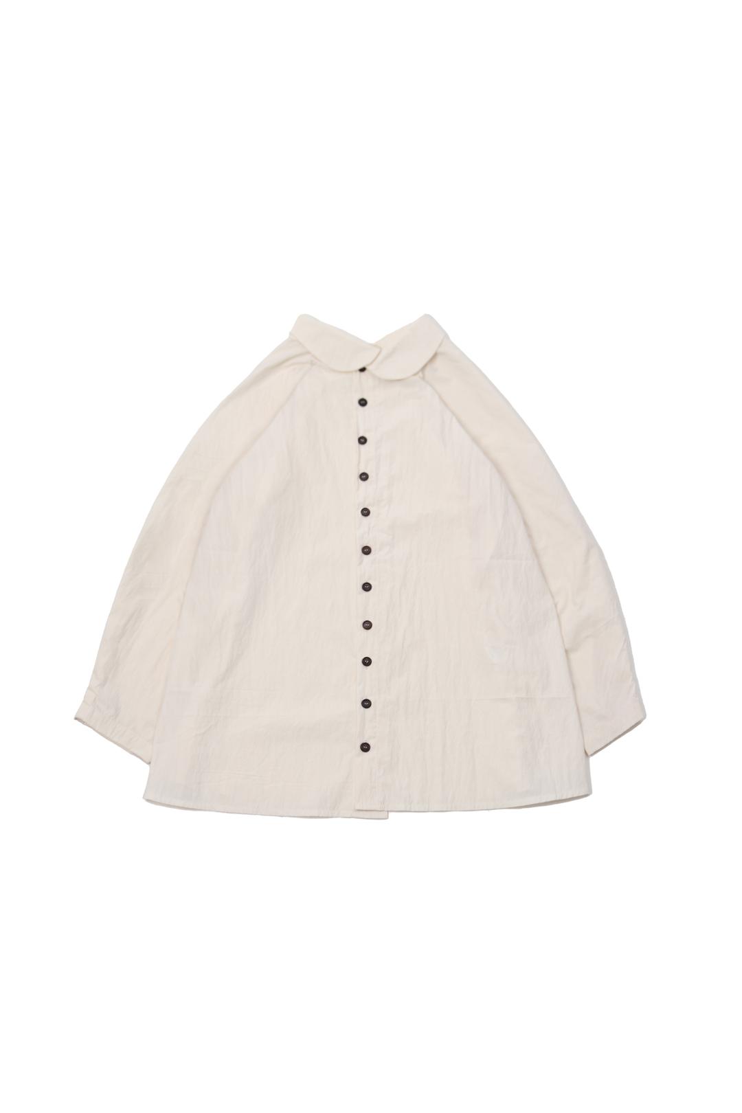 [10.15예약발송]SOMU Curve Shirt_White