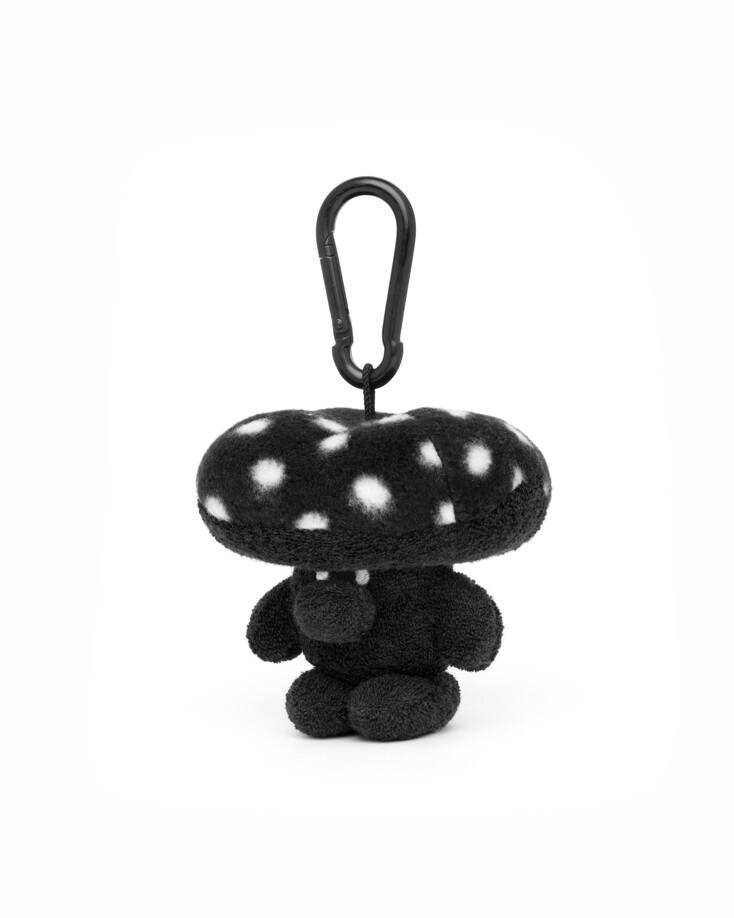 Tiny mush keyring - Black dot
