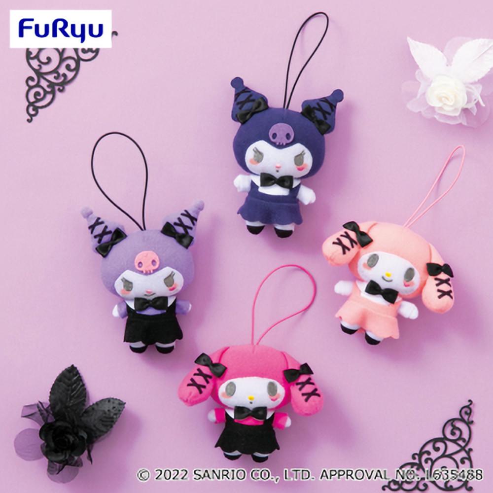 FuRyu 쿠로미 마이멜로디 블랙리본 미니인형