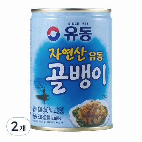 유동 자연산 골뱅이, 300g, 2개 - 골뱅이통조림 | 쿠팡