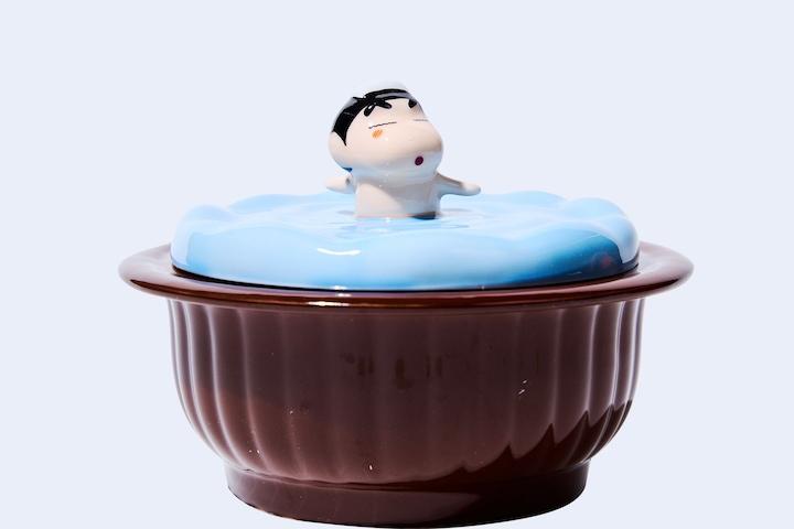 뜨끈뜨끈 짱구 온천 뚝배기
