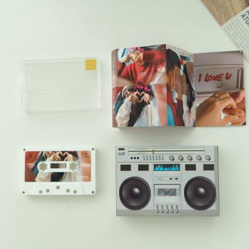 음성을 전하는 빈티지 카세트 앨범📻생일, 감사카드