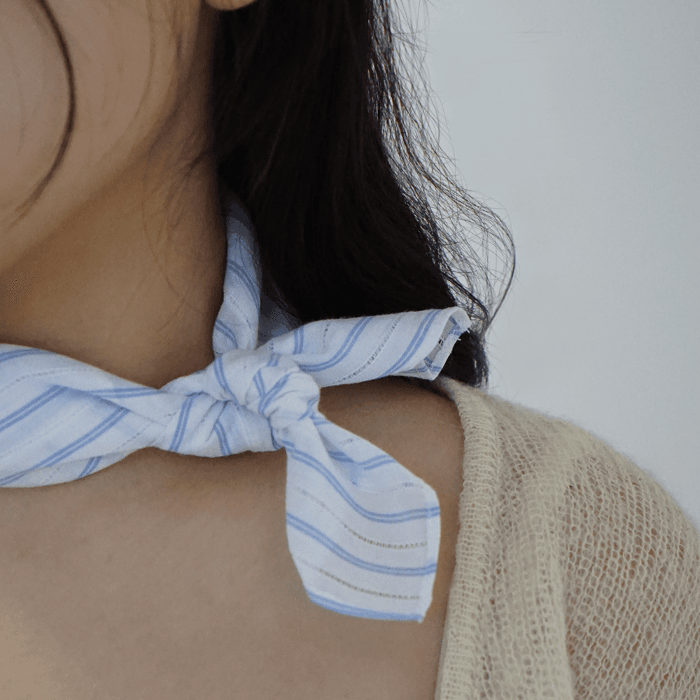 pure stripe handkerchief