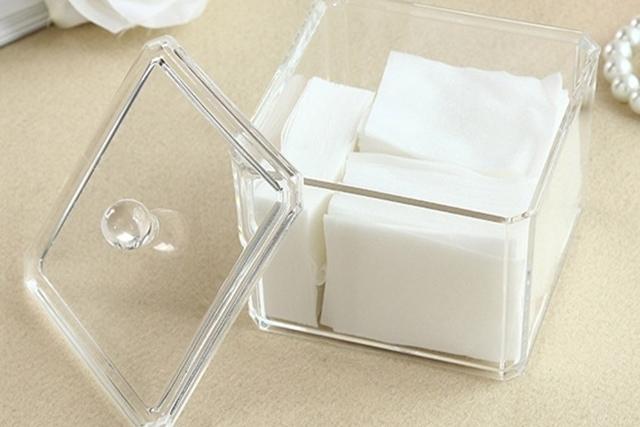 아크릴 화장 소품 정리함 1칸