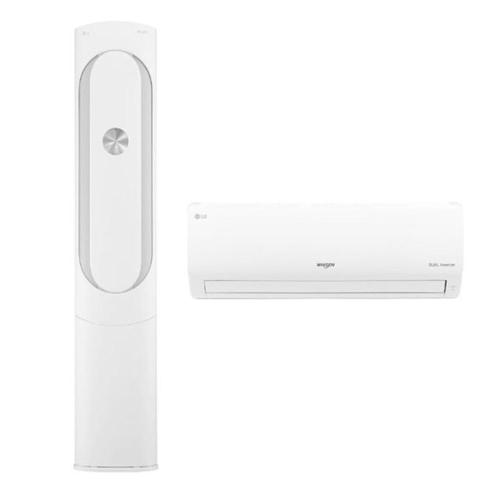 (수도권) 기본설치비 포함 18평 LG 인버터 멀티 투인원 에어컨 FQ18HCKWS2M
