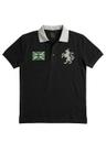 Heritage Emblem Cropped Polo Shirt