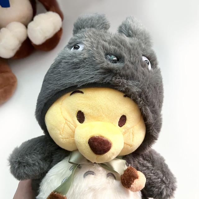 토토로 옷을 입은 푸우 인형