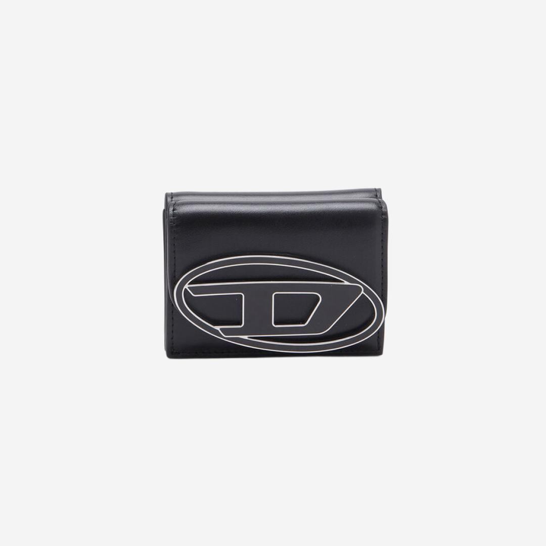 Diesel 1DR Tri-Fold Coin XS li Wallet Black