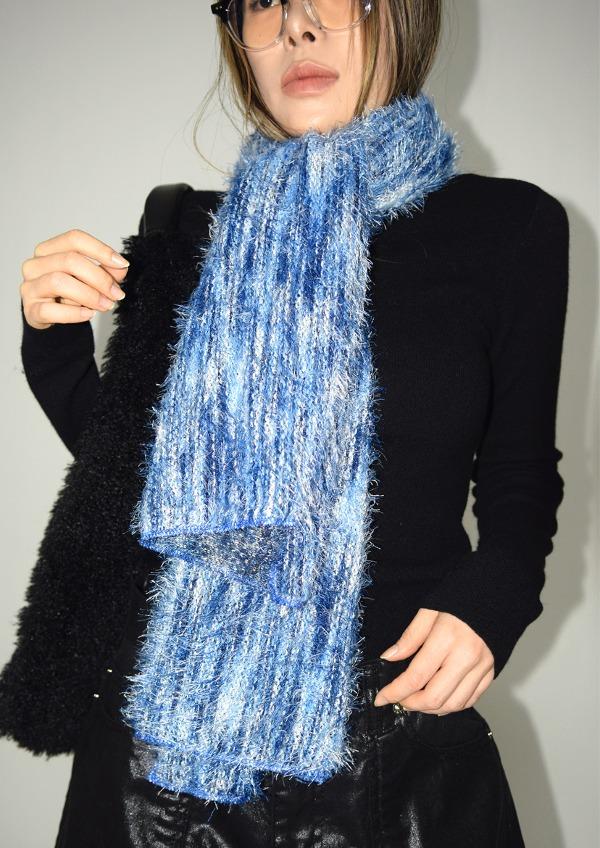 헤어리 바다 머플러(2color)