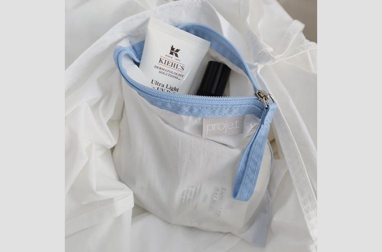 [projet] flat pouch (pure white) (4차입고)