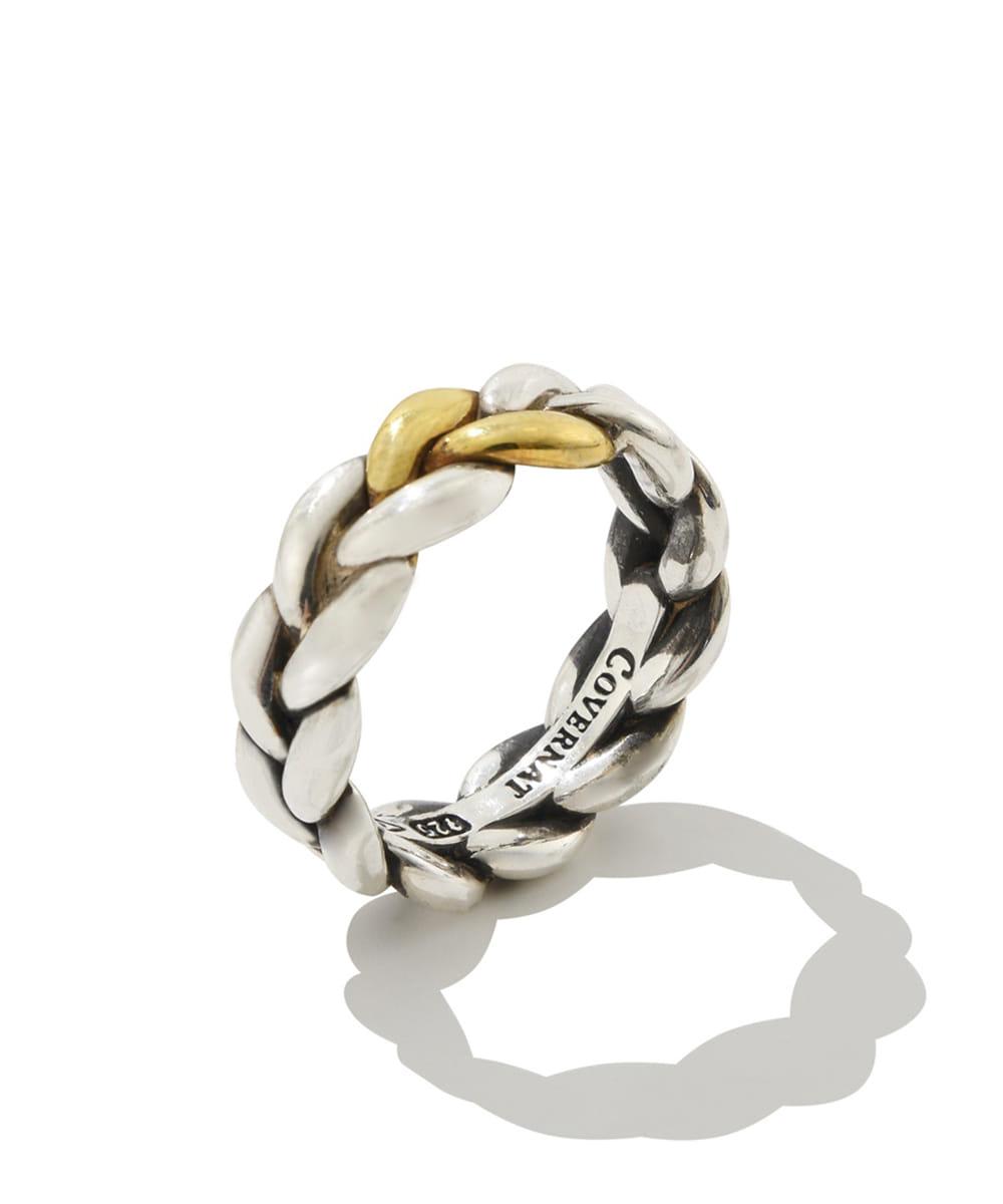 트위스트 볼드 링