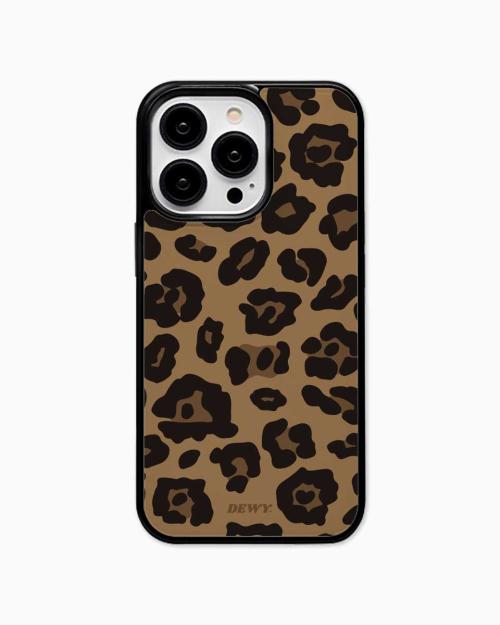 Brown leopard phone case 호피 레오파드 범퍼 폰케이스 (+맥세이프, 갤럭시 제트플립)