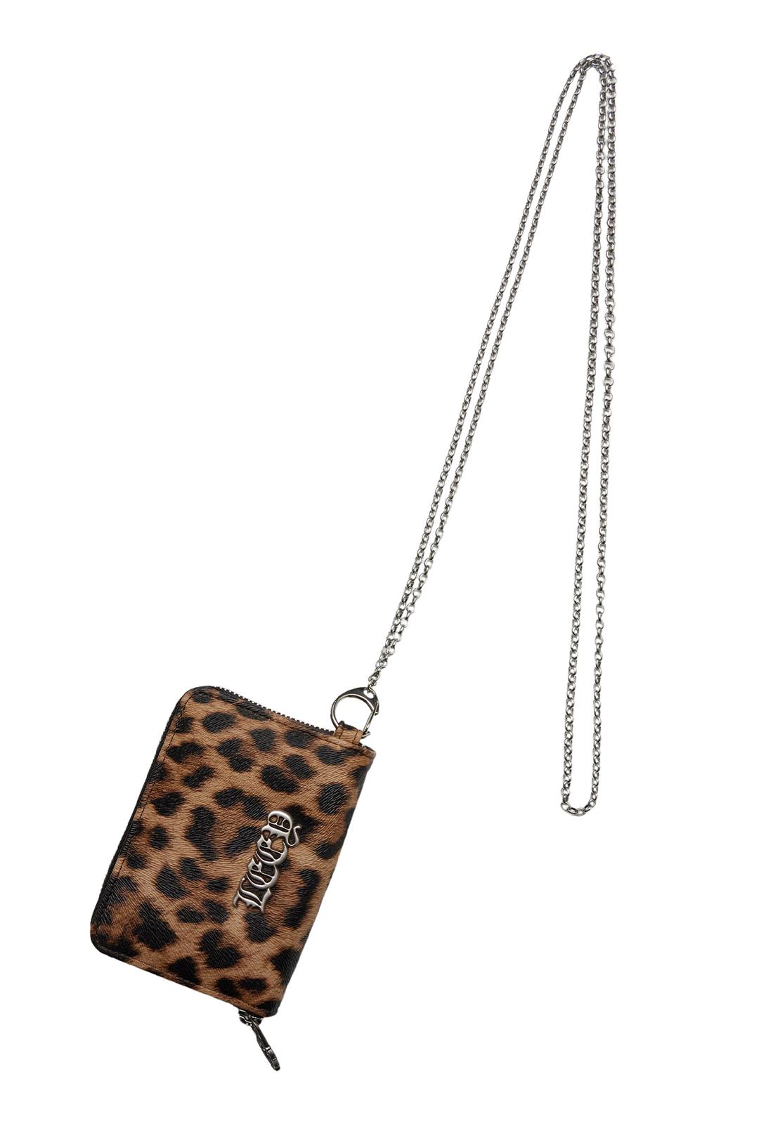 CHAIN WALLET LEOPARD