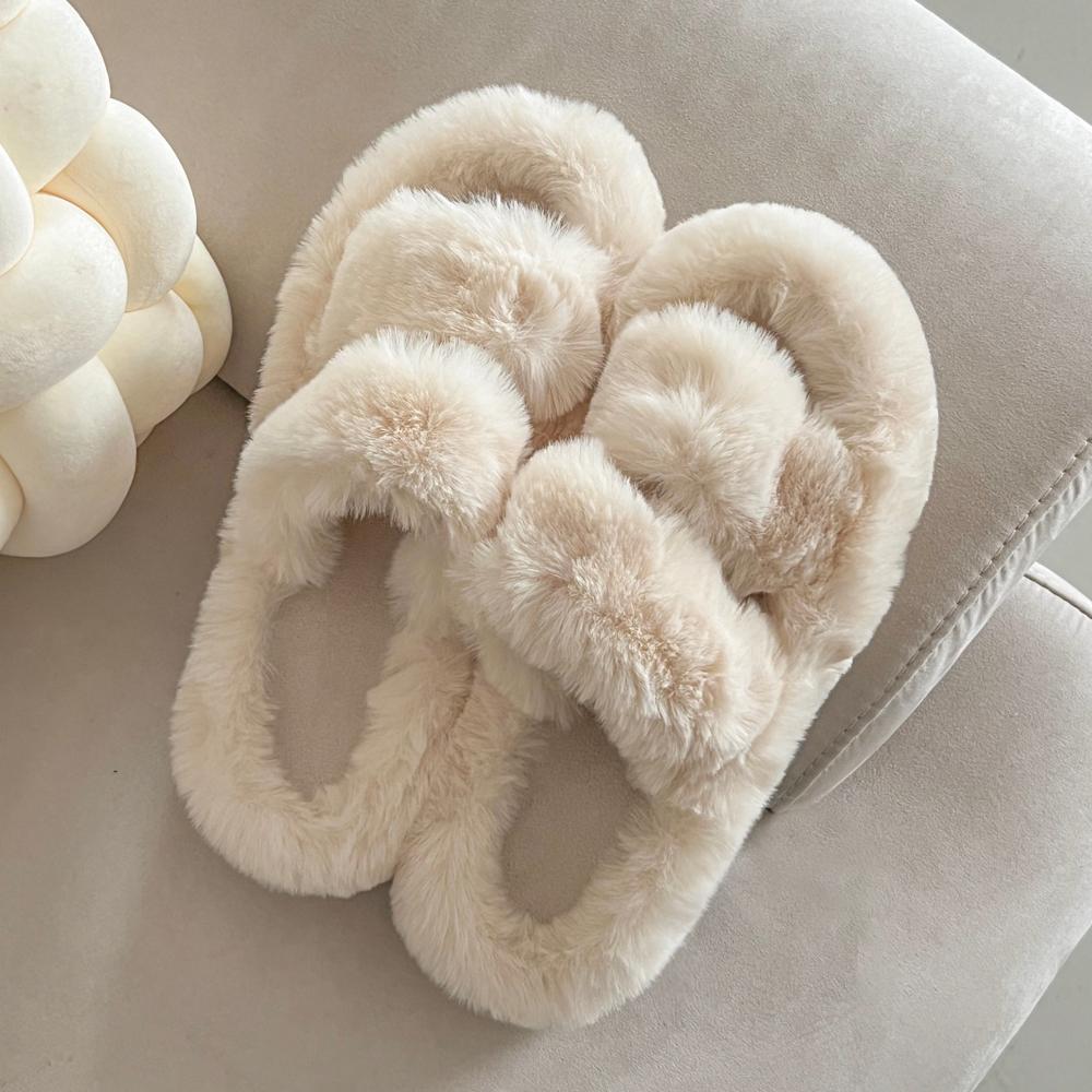 5colors 포근 룸 슈즈 털슬리퍼 겨울 극세사 털실내화 사무실신발 따뜻한 거실화 집순이 친구 우정 선물