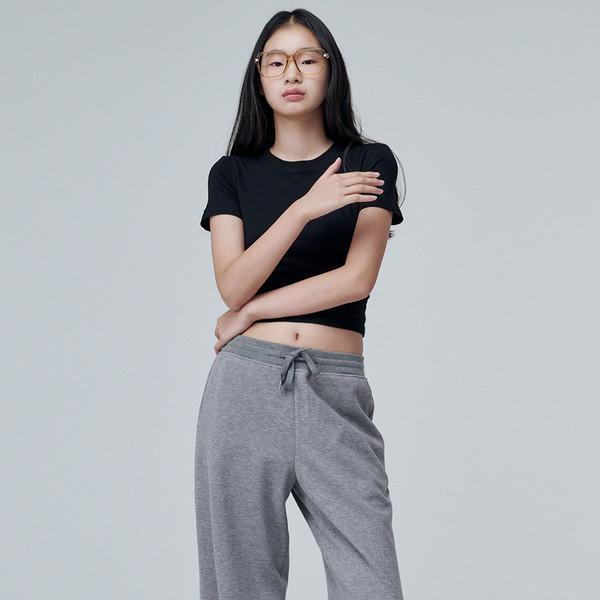 [12/13 예약배송] 2302 KNIT CORDUROY BANDING PANTS (GREY)