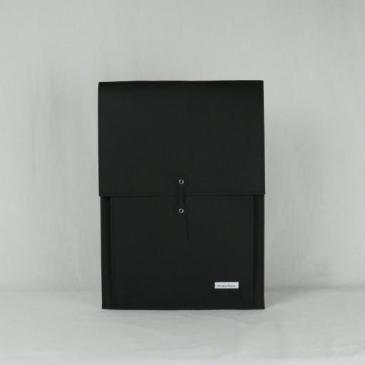 [마우스패드일체형]크라프트 노트북파우치4(BK)생일선물