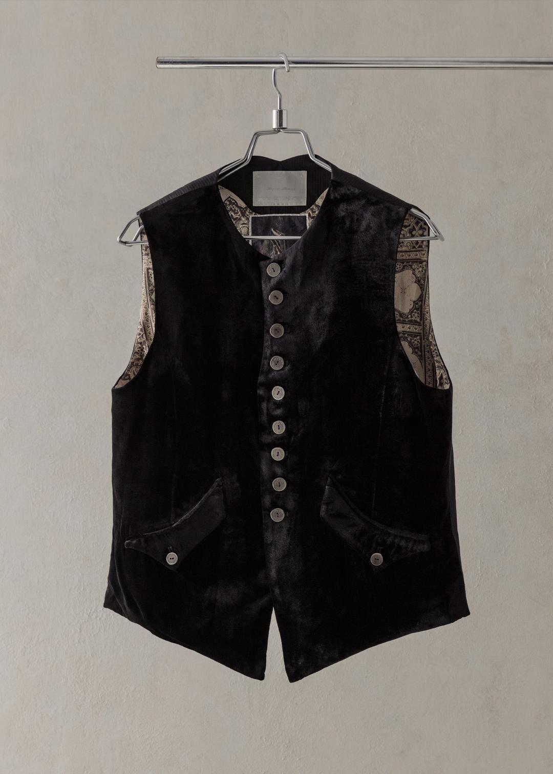 Forgotten Materials｜E Waistcoat (Velvet) - 48
