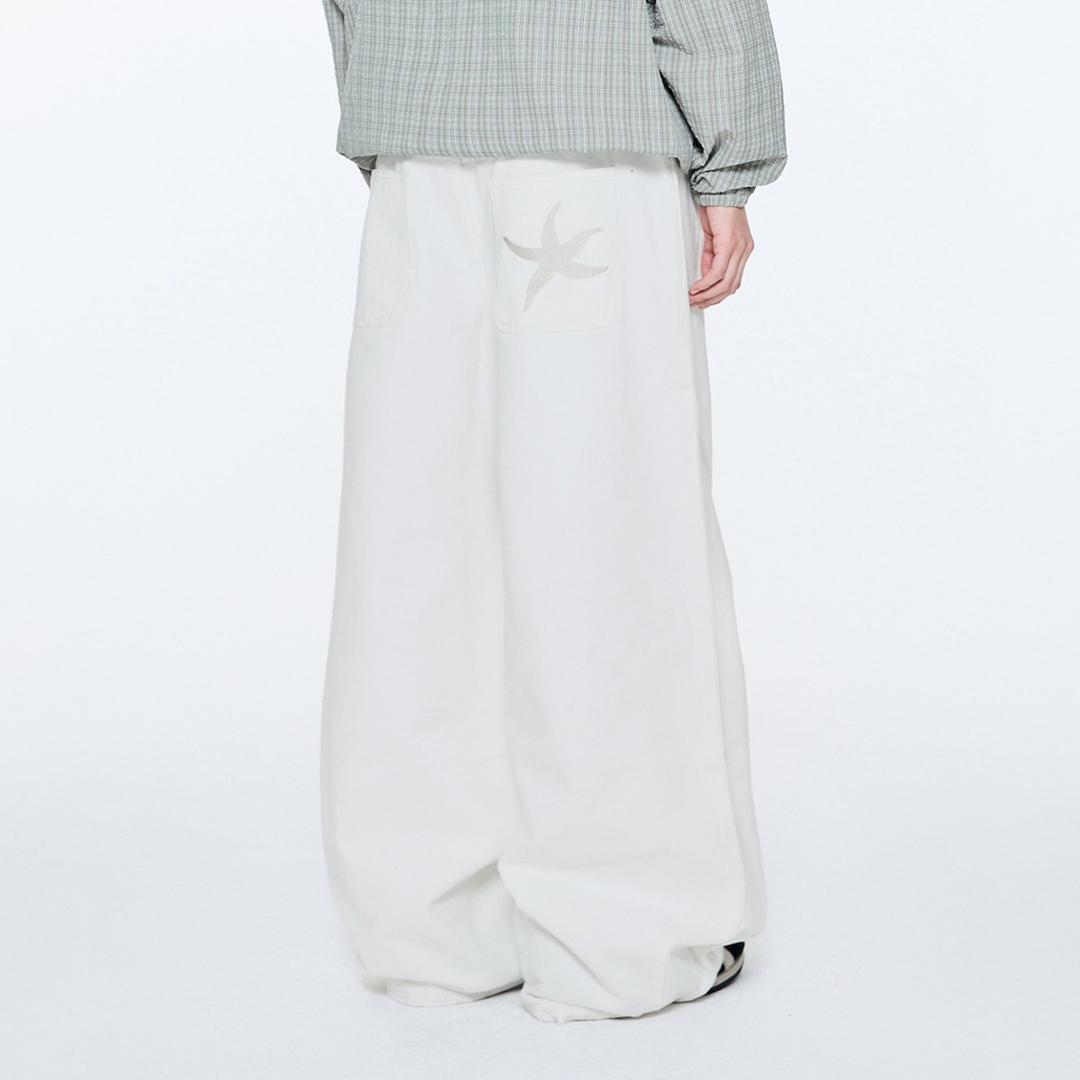 TCM starfish chino pants (white) (2/7 예약배송)