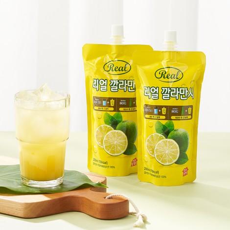 리얼 깔라만시 200ml×10개