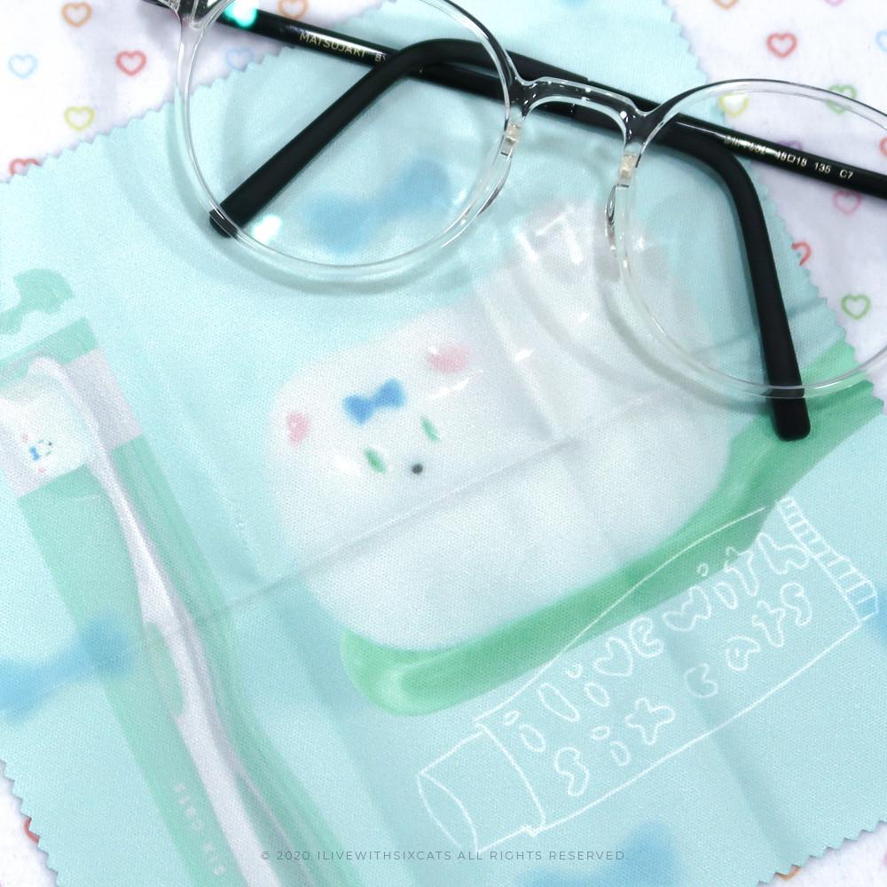 [아이리브위드식스캣츠] 안경닦이_강아지 칫솔