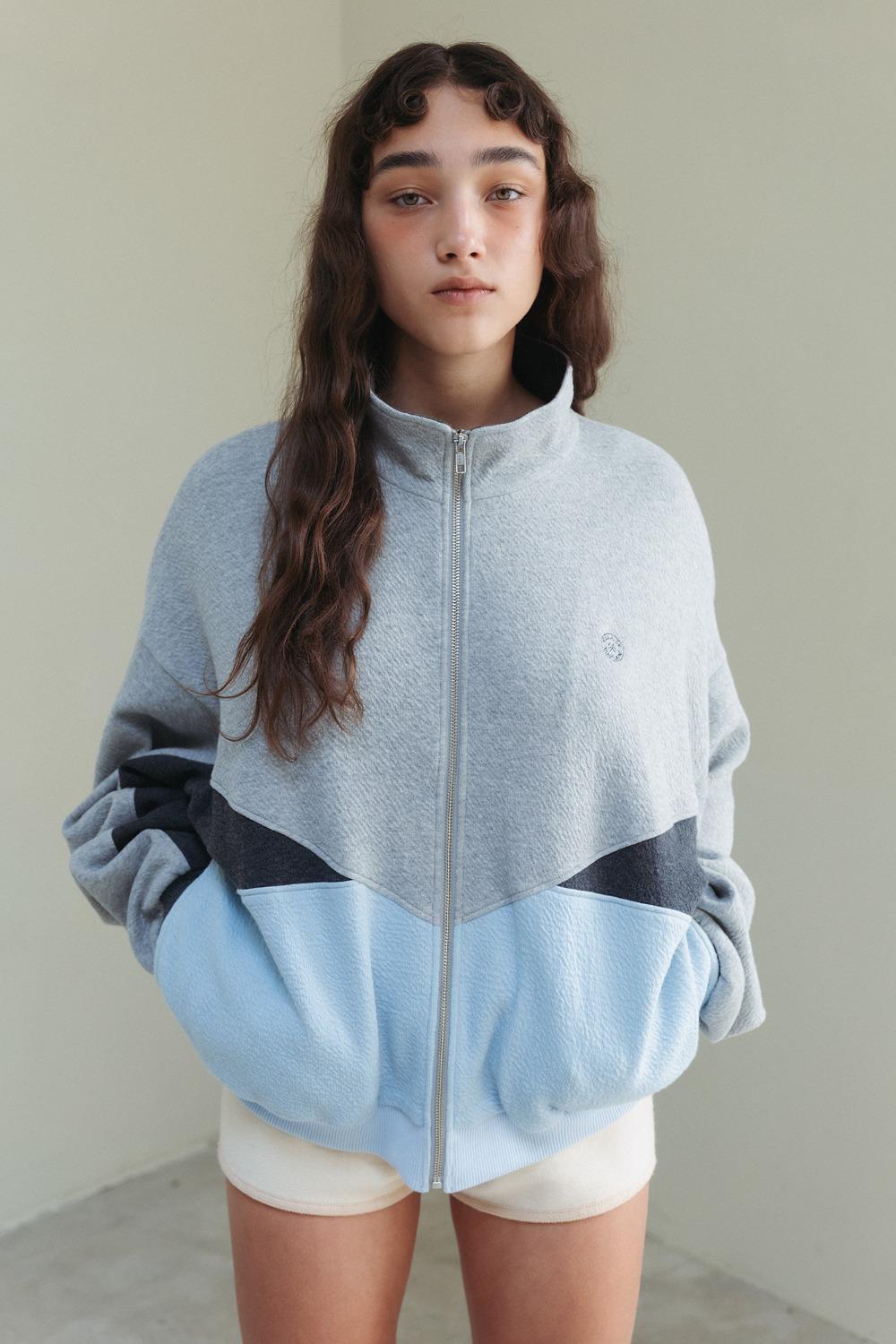 Via Colorblock Zip-up