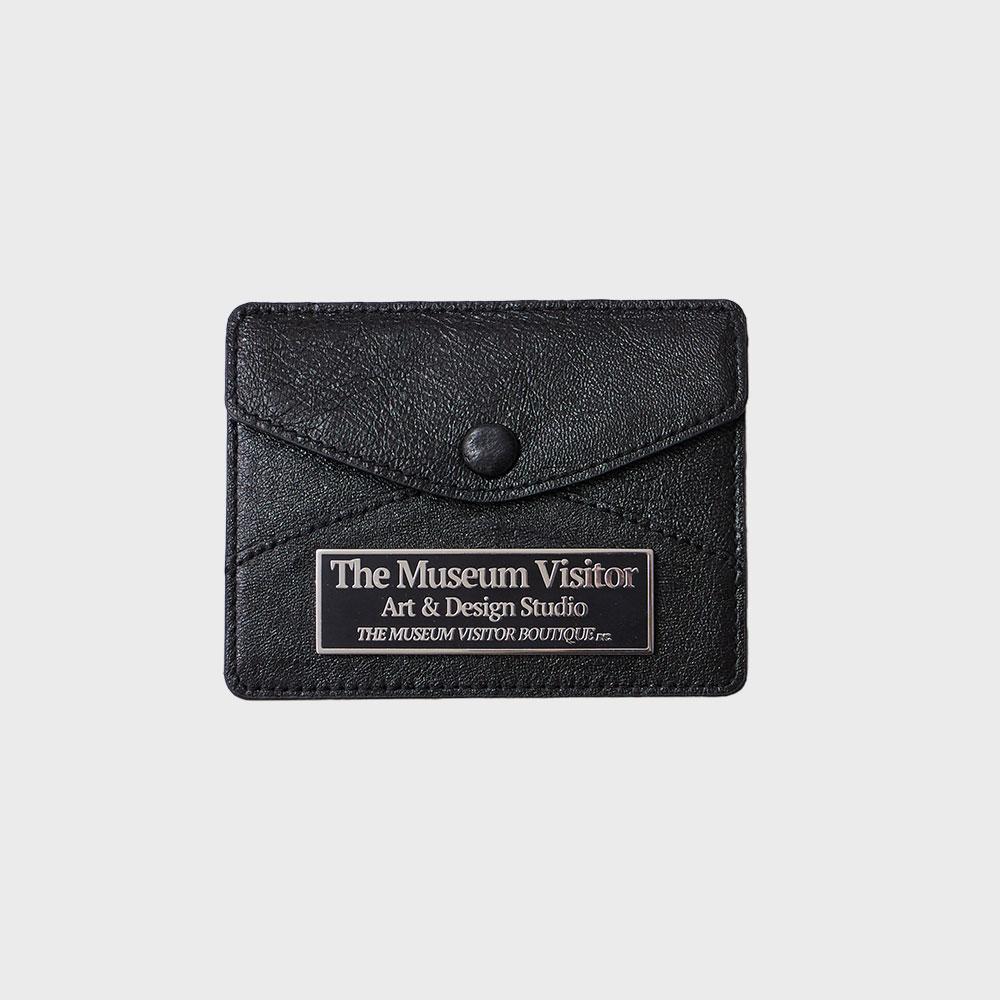 METAL LOGO CARD WALLET (BLACK)