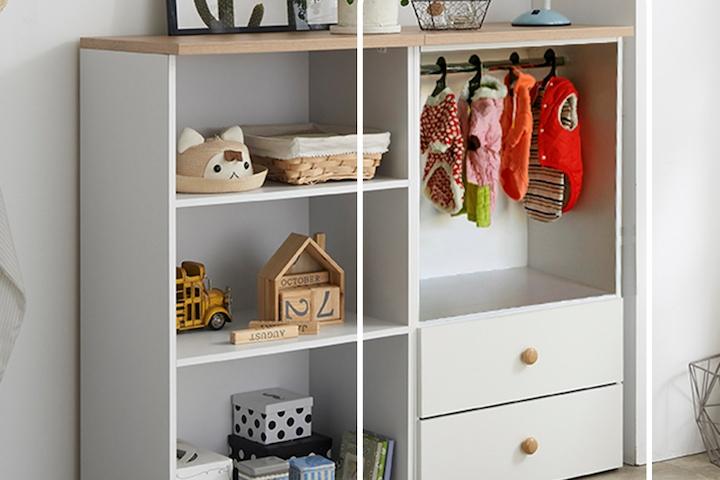 도도 강아지 옷장 애견 행거 선반장 수납장 2color (3TYPE)