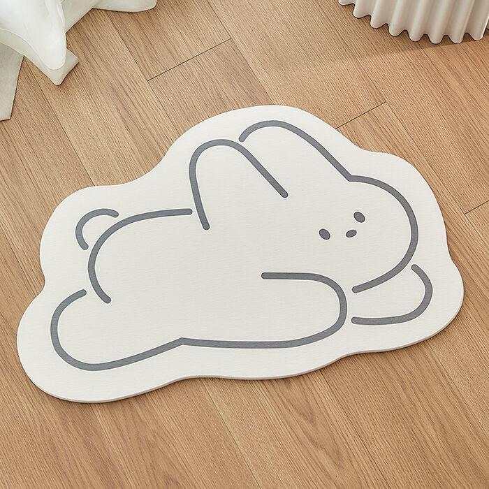 귀욤귀욤 규조토 욕실 화장실 항균 발매트 - 바니