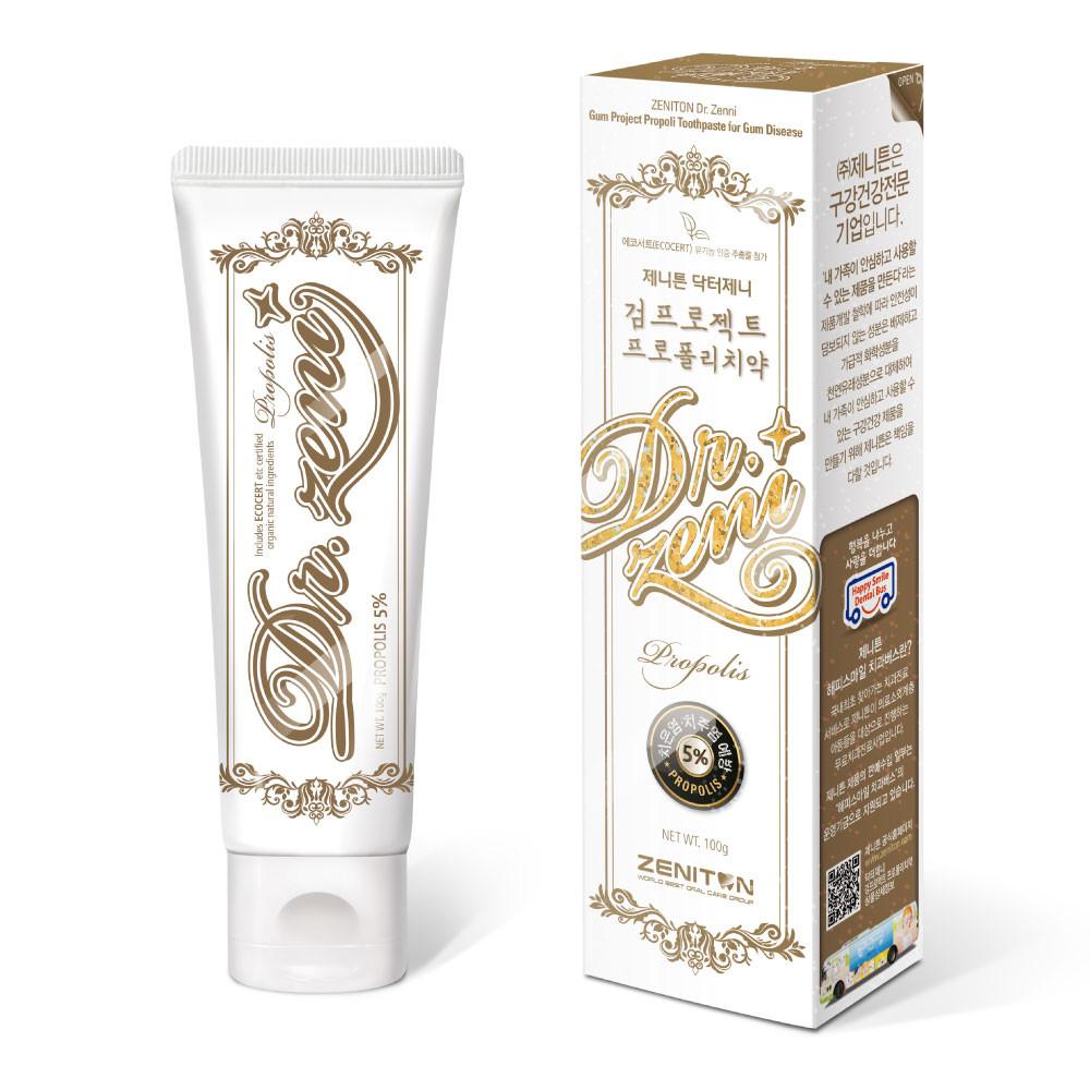 제니튼 닥터제니 검프로젝트 프로폴리스치약 100g(치은염 및 치주염 예방 치약)