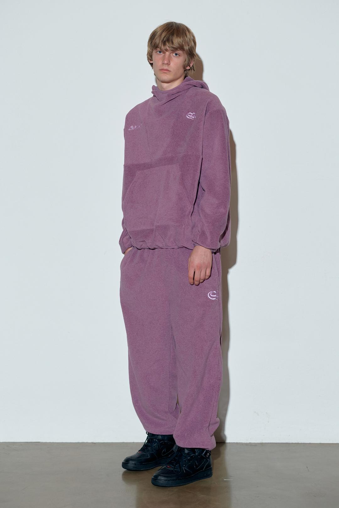 POLARTEC® Basic Jogger Pants Melange Berry