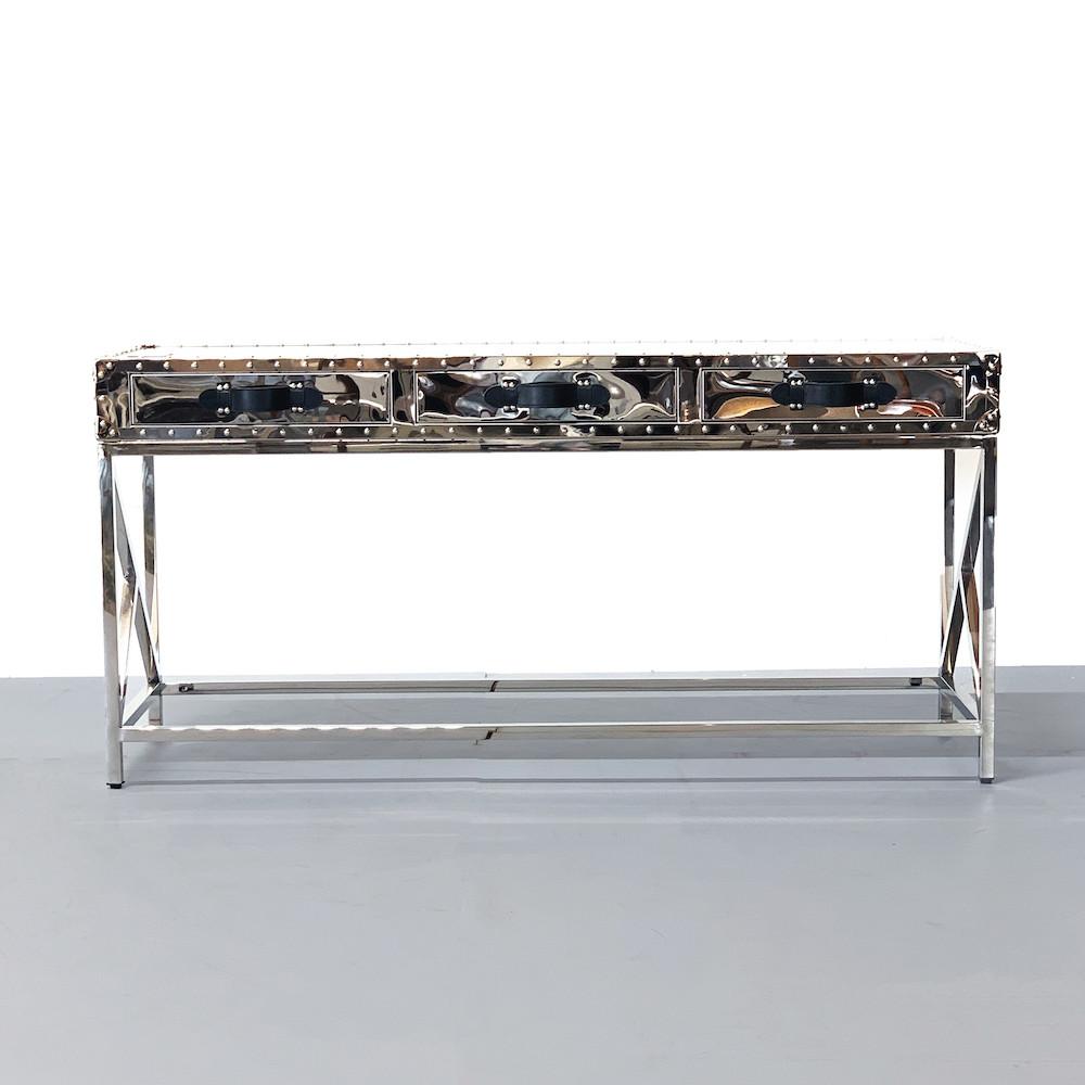 히어퍼니처 카페 인테리어 샤이니 스테인리스 거울 캐비넷[HFCA-13]