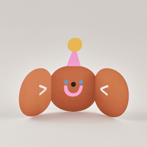 [ Wrap ] Monkey_ Fold Out Card