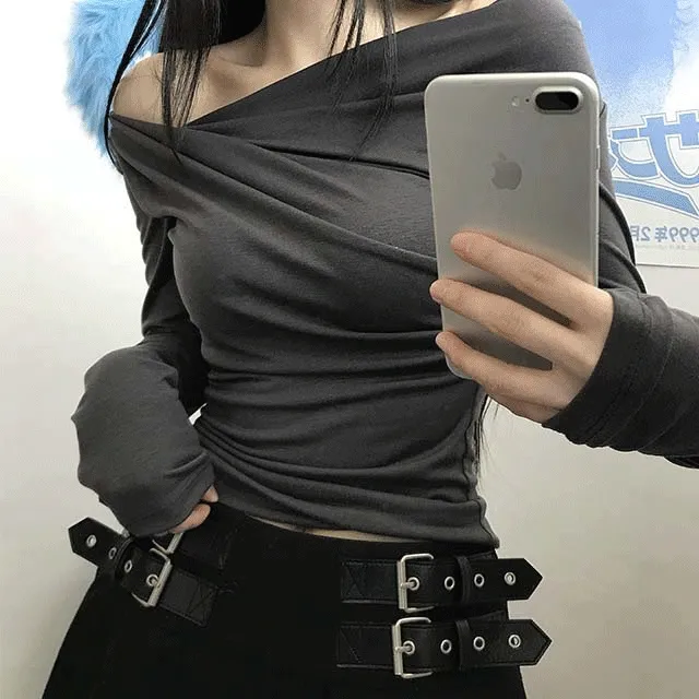 (4color) 드레이프 셔링 티셔츠