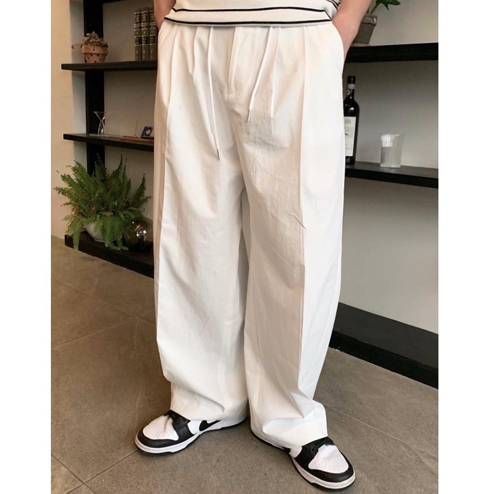 코튼 벌룬 와이드 팬츠 (3Color)