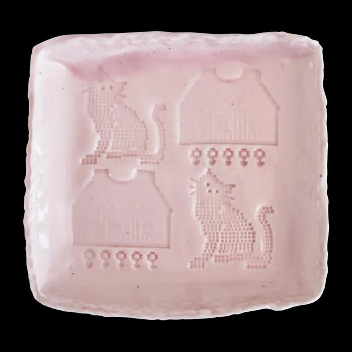 CAT&HOME PLATE (pink)