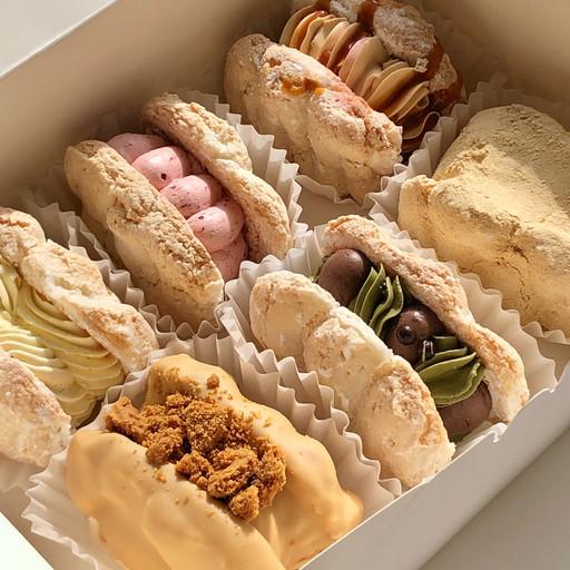 ☁️💙퐁신촉촉 크림장인 다쿠아즈 6구-9구 골라담기 [원산지:작품정보참조]