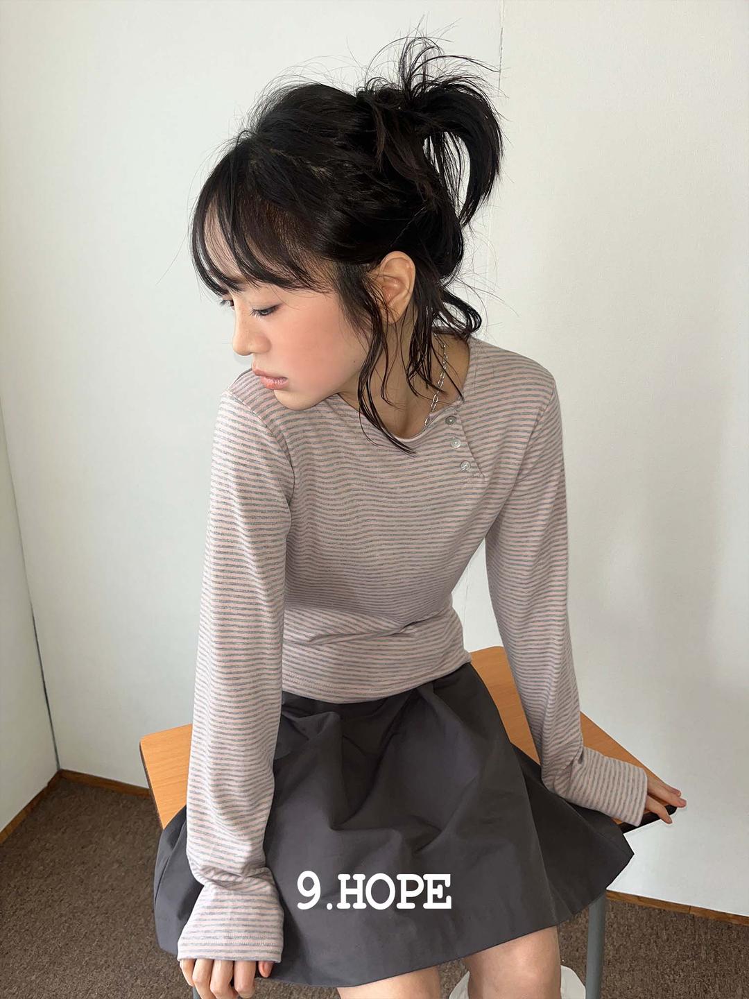 김아홉 [9.hope] 베이비 ST button T