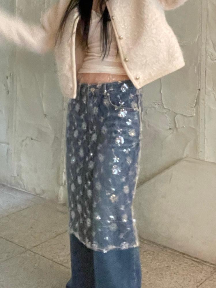 피핀샵 ppinshop 실키 레이어드 스커트 (3col)