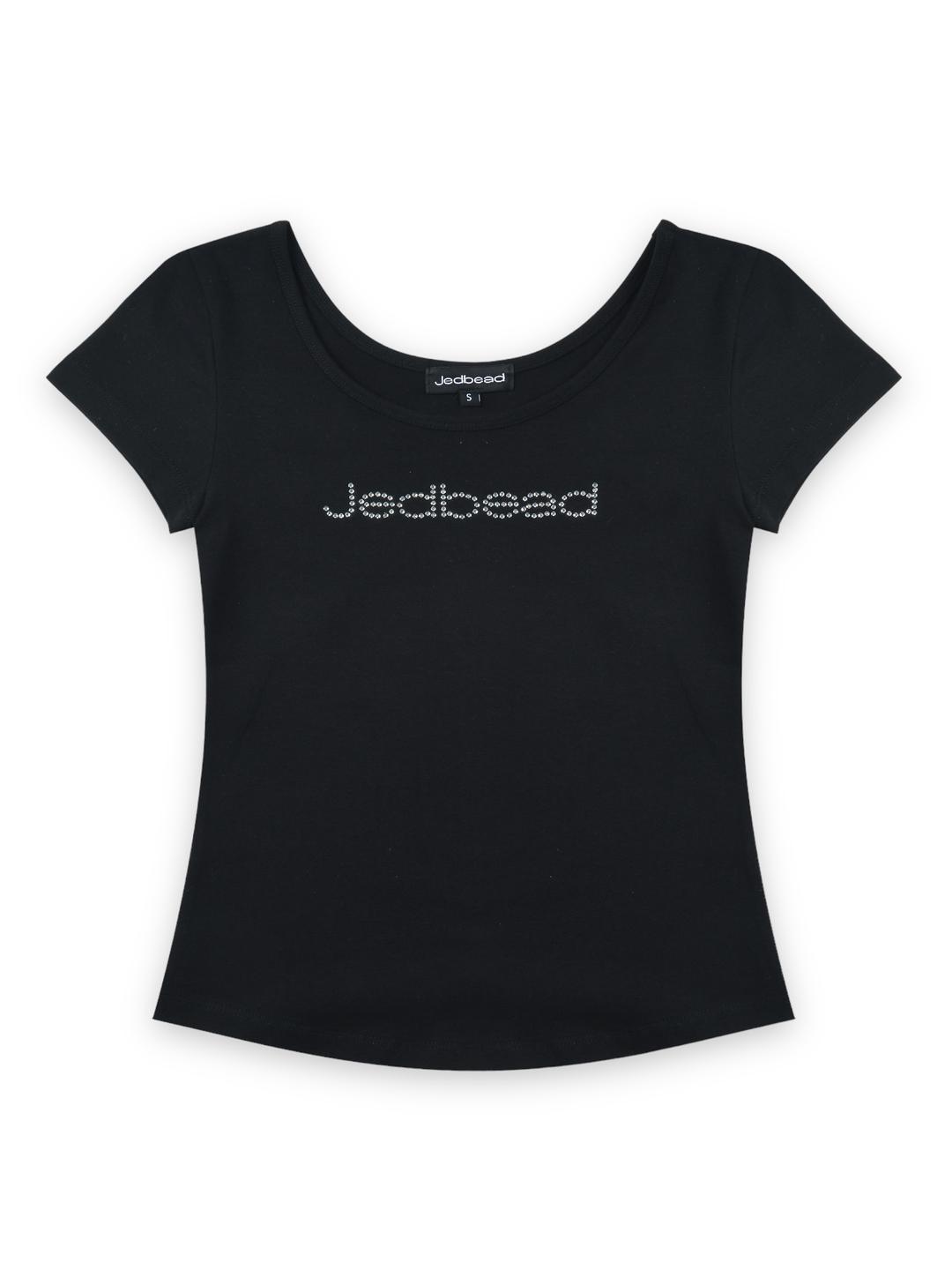 City Jewelry Scoop Tee [Black] 예약배송