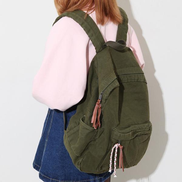 [무료배송] 스트랩빈티지 백팩