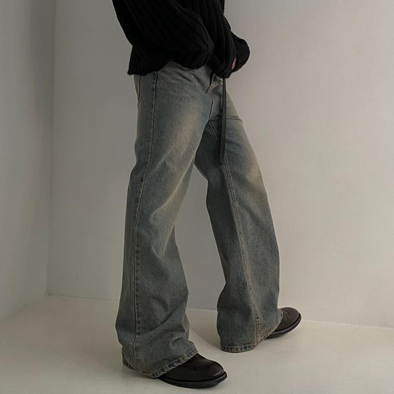 WIDE FLARE JEANS (2COLOR)