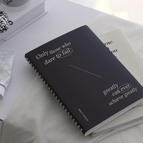 인더무드 A5 모눈 스프링 노트