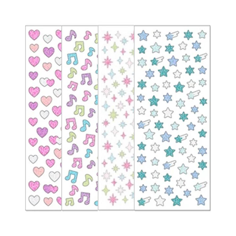[日製] glitter sticker (4types)