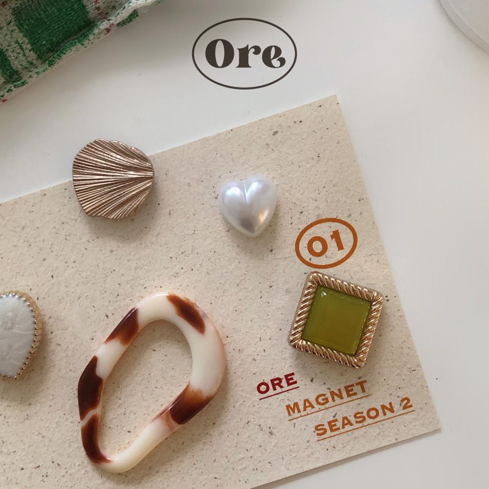 [오래상점] 오래마그넷 시즌2 감성마그넷 냉장고자석 귀여운자석 7P세트