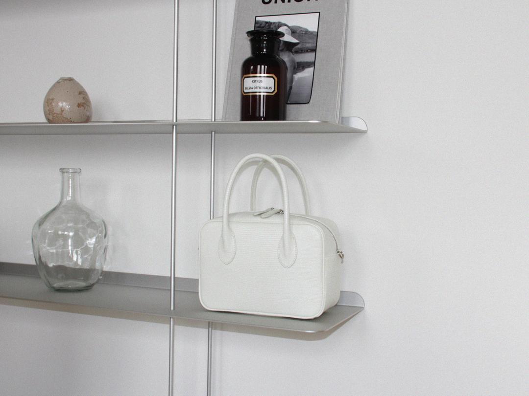 Jules bag Lizard White